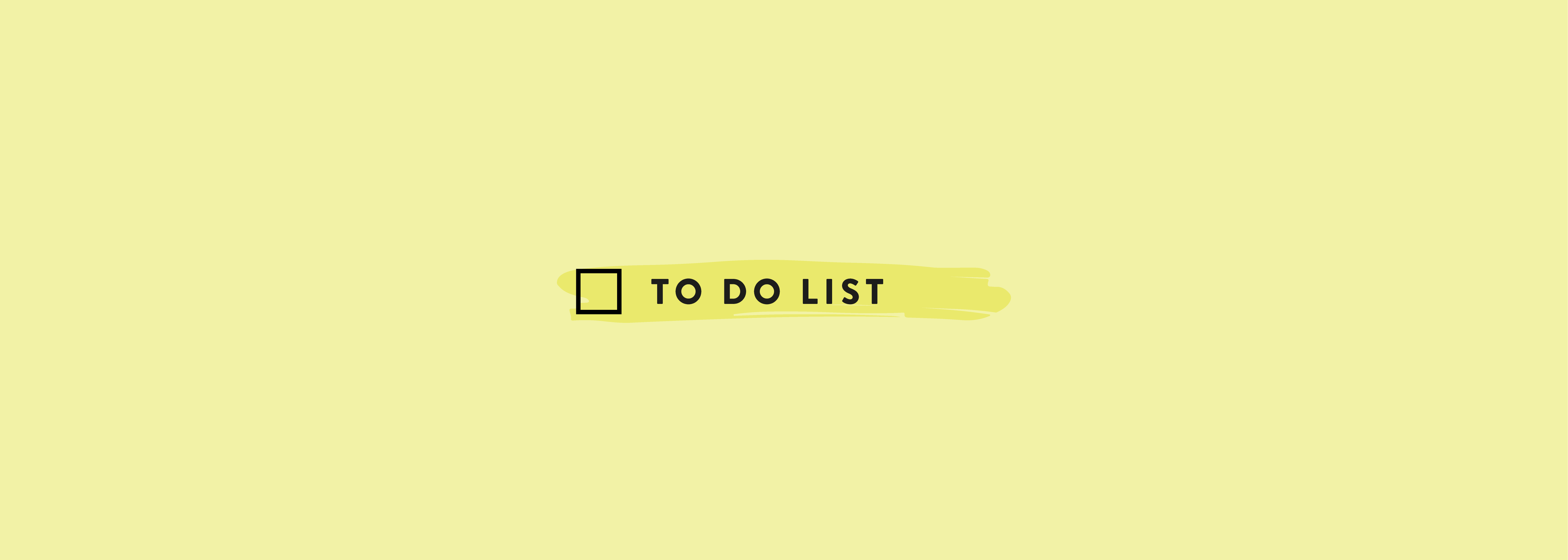 To Do List